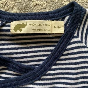 Monica and Andy kimono onesie